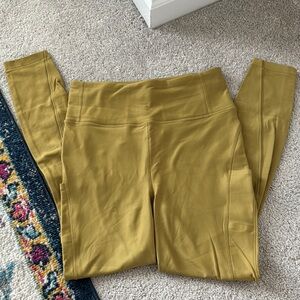 Lululemon Olive Green High-Waisted Leggings